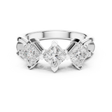 Ladies Ring DDLR-488@7 - White Gold - Image