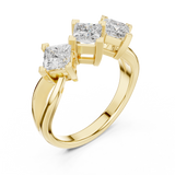 Ladies Ring DDLR-488@7 - Yellow Gold - Image