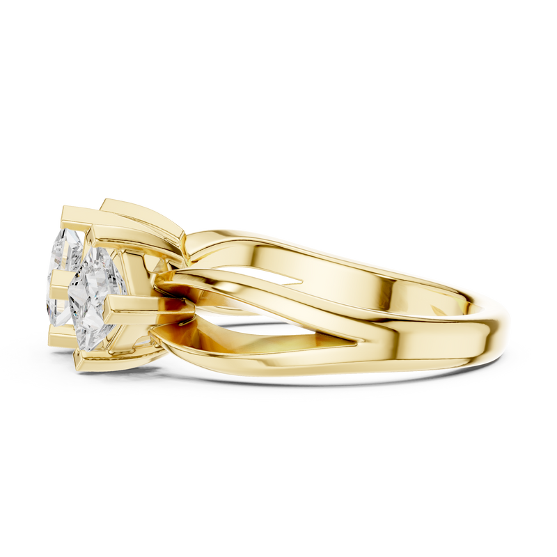 Ladies Ring DDLR-488@7 - Yellow Gold - Image