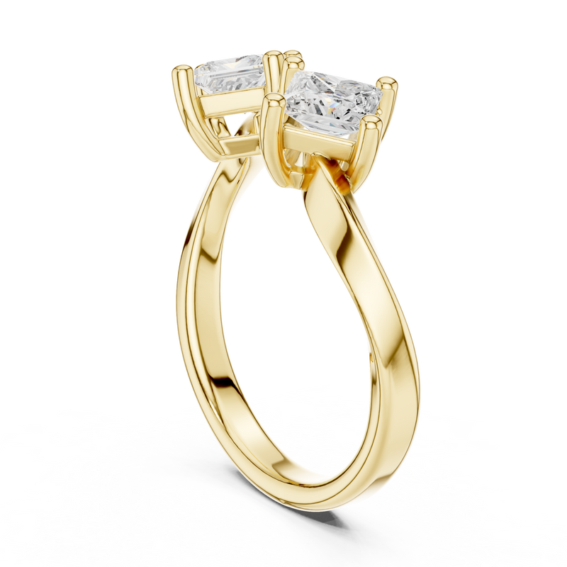 Ladies Ring DDLR-489@7 - Yellow Gold - Image