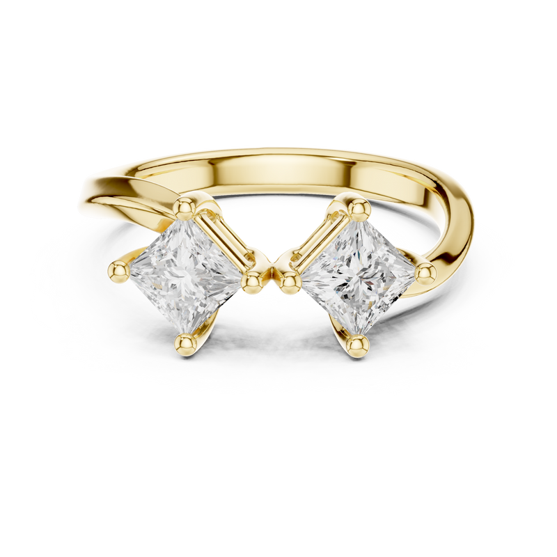 Ladies Ring DDLR-489@7 - Yellow Gold - Image