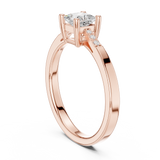 Ladies Ring DDLR-491@7 - Rose Gold - Image