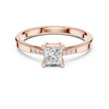Ladies Ring DDLR-491@7 - Rose Gold - Image