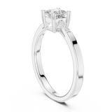 Ladies Ring DDLR-491@7 - White Gold - Image