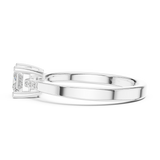 Ladies Ring DDLR-491@7 - White Gold - Image
