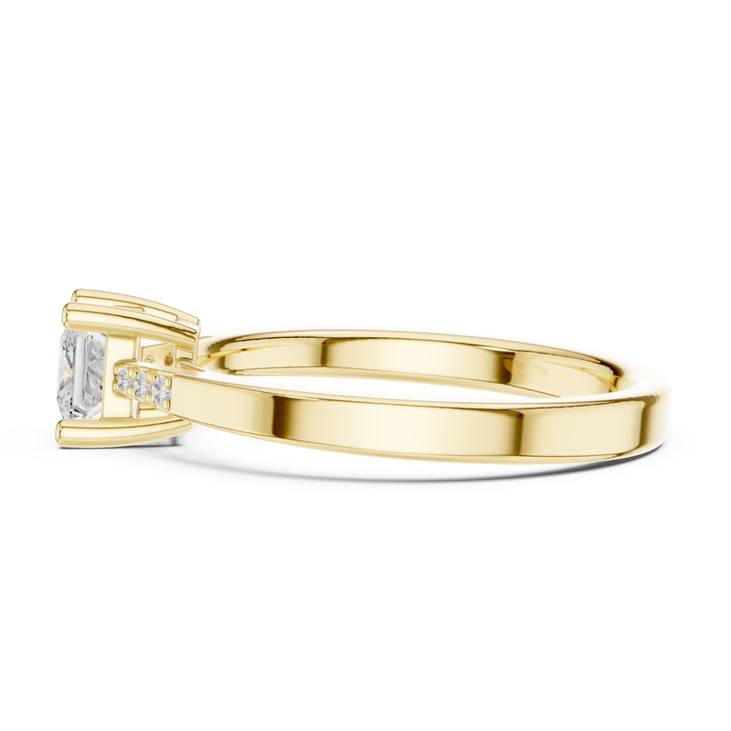 Ladies Ring DDLR-491@7 - Yellow Gold - Image