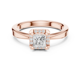 Ladies Ring DDLR-492@7 - Rose Gold - Image