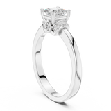 Ladies Ring DDLR-496@7 - White Gold - Image