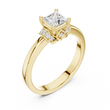 Ladies Ring DDLR-496@7 - Yellow Gold - Image