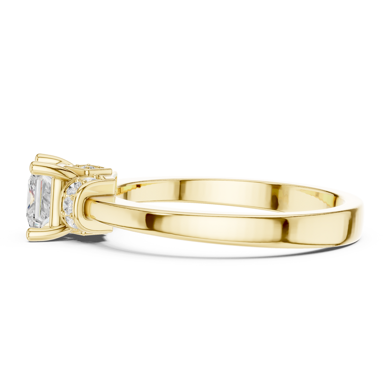Ladies Ring DDLR-496@7 - Yellow Gold - Image