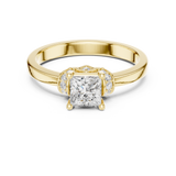 Ladies Ring DDLR-496@7 - Yellow Gold - Image