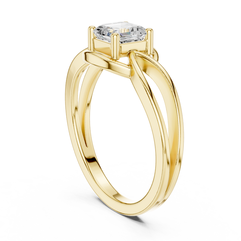 Ladies Ring DDLR-499@7 - Yellow Gold - Image