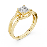 Ladies Ring DDLR-499@7 - Yellow Gold - Image