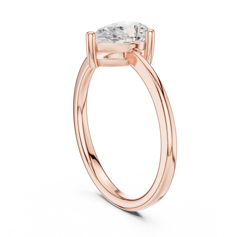Ladies Ring DDLR-500@7 - Rose Gold - Image