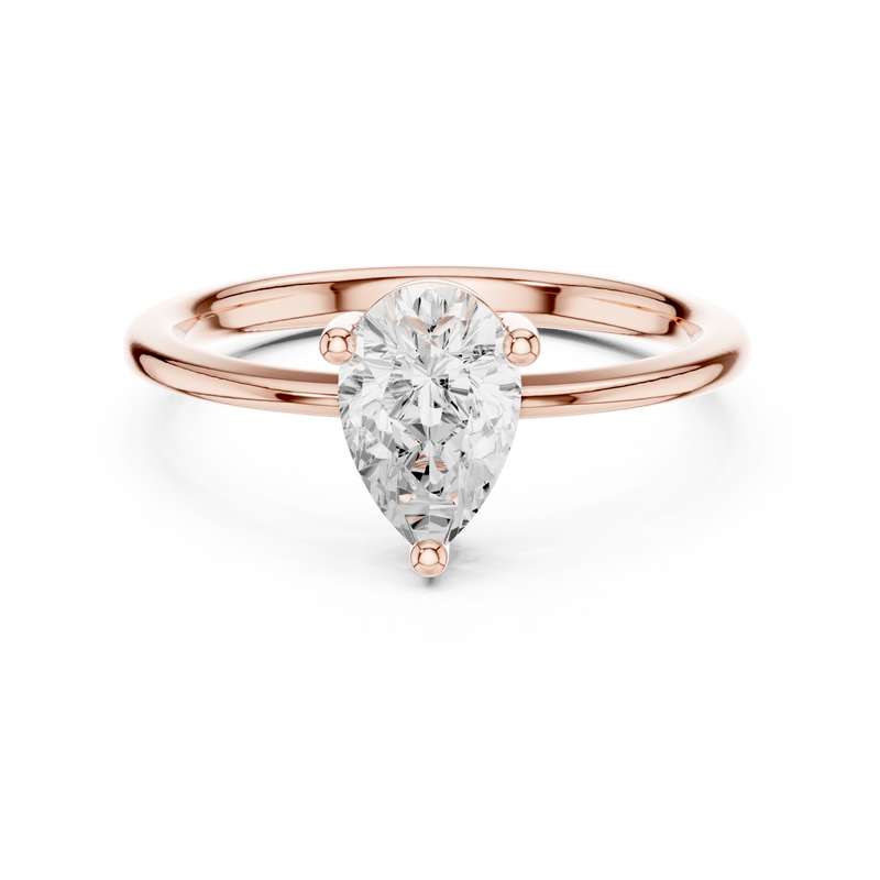 Ladies Ring DDLR-500@7 - Rose Gold - Image