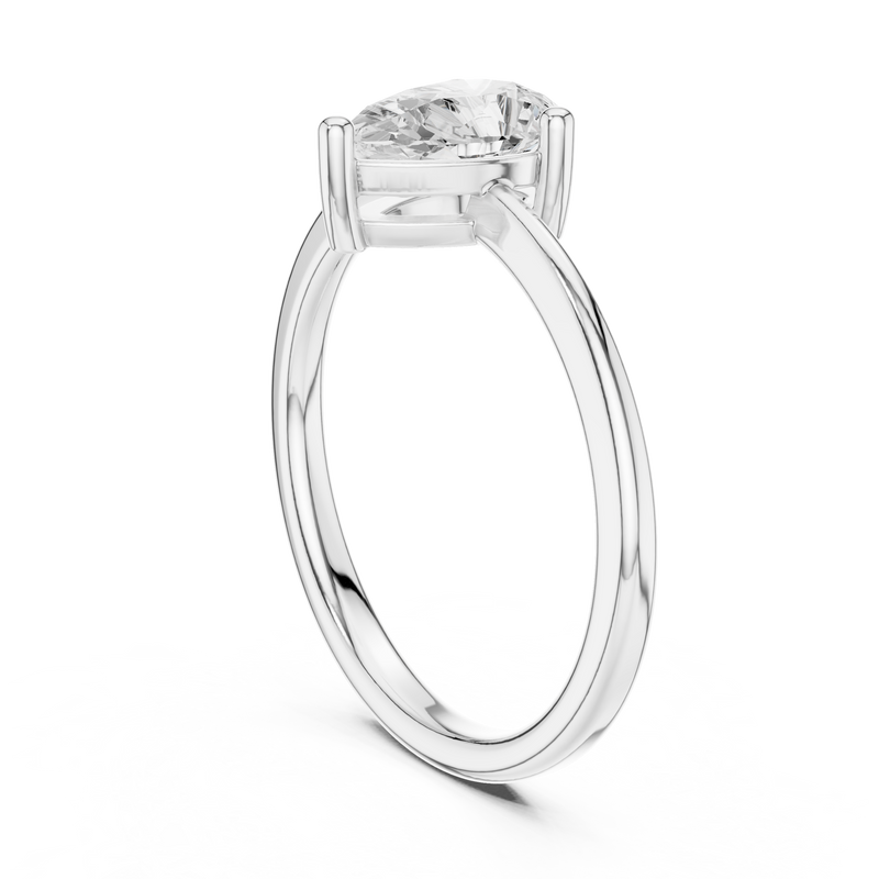 Ladies Ring DDLR-500@7 - White Gold - Image
