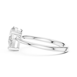 Ladies Ring DDLR-500@7 - White Gold - Image
