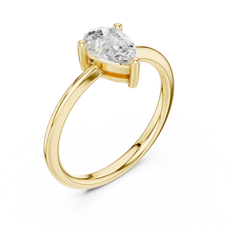Ladies Ring DDLR-500@7 - Yellow Gold - Image