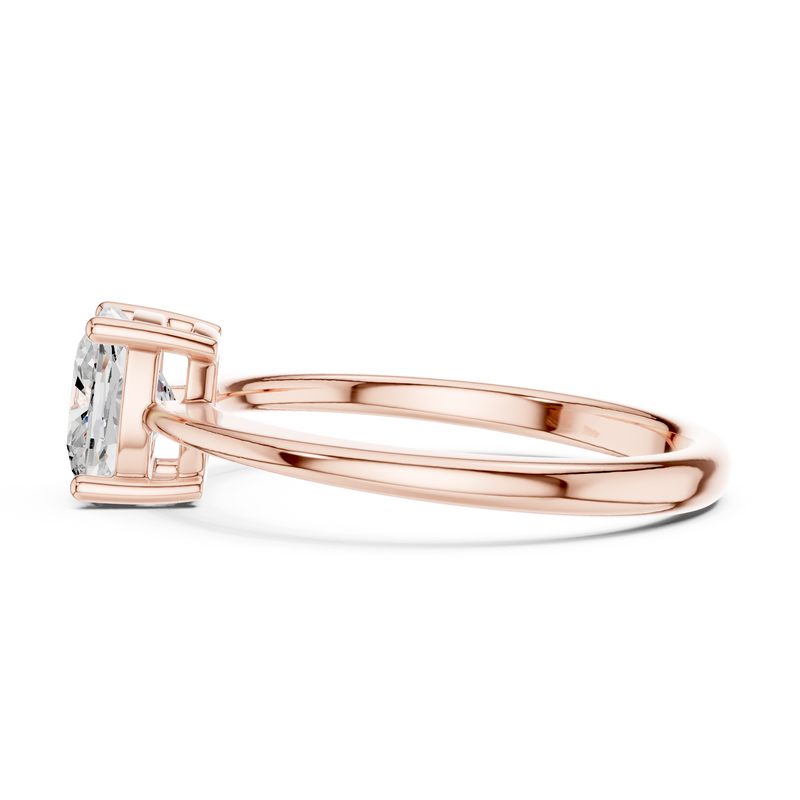 Ladies Ring DDLR-501@7 - Rose Gold - Image