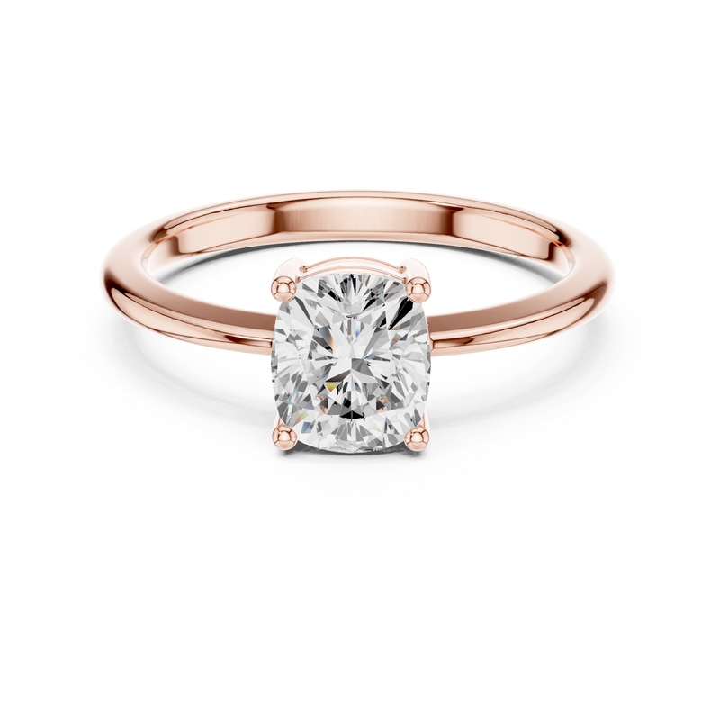 Ladies Ring DDLR-501@7 - Rose Gold - Image