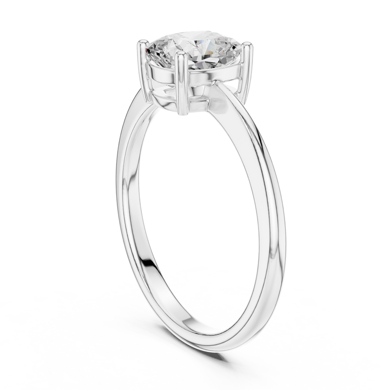 Ladies Ring DDLR-501@7 - White Gold - Image