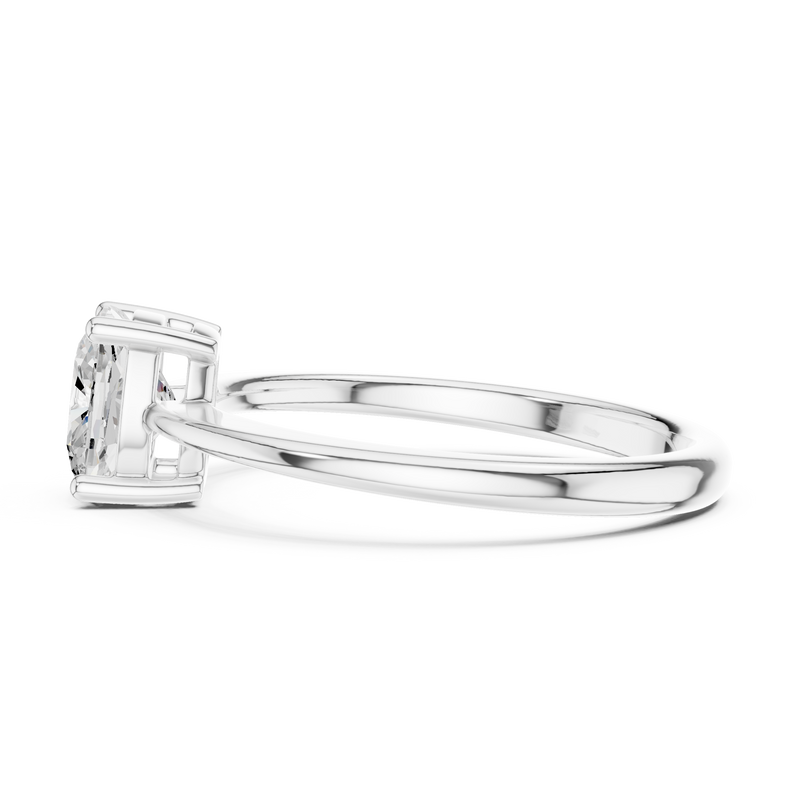 Ladies Ring DDLR-501@7 - White Gold - Image