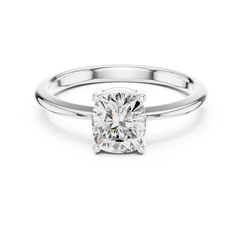 Ladies Ring DDLR-501@7 - White Gold - Image
