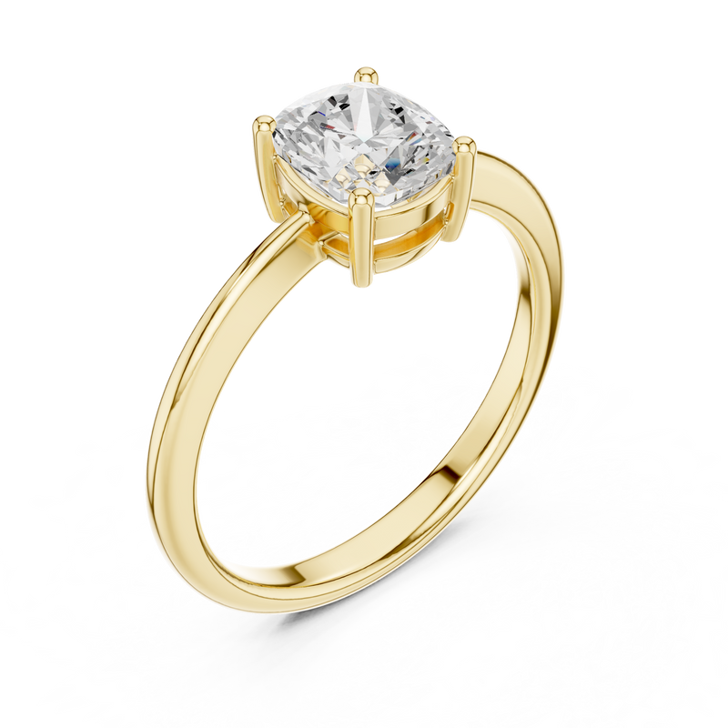 Ladies Ring DDLR-501@7 - Yellow Gold - Image