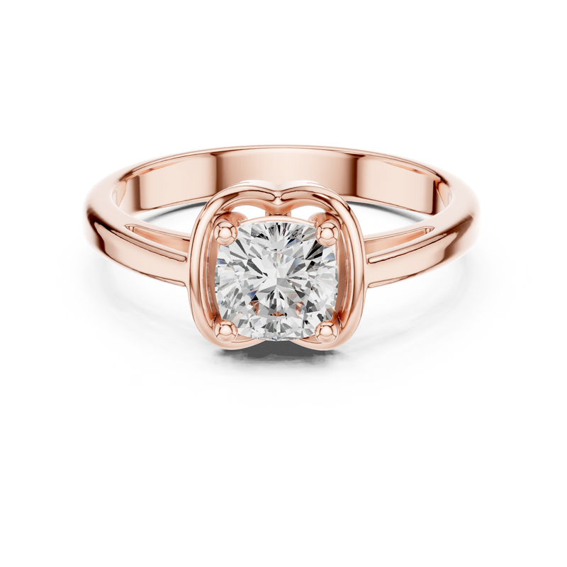 Ladies Ring DDLR-503@7 - Rose Gold - Image