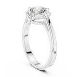 Ladies Ring DDLR-503@7 - White Gold - Image