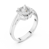 Ladies Ring DDLR-503@7 - White Gold - Image