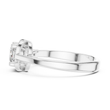 Ladies Ring DDLR-503@7 - White Gold - Image