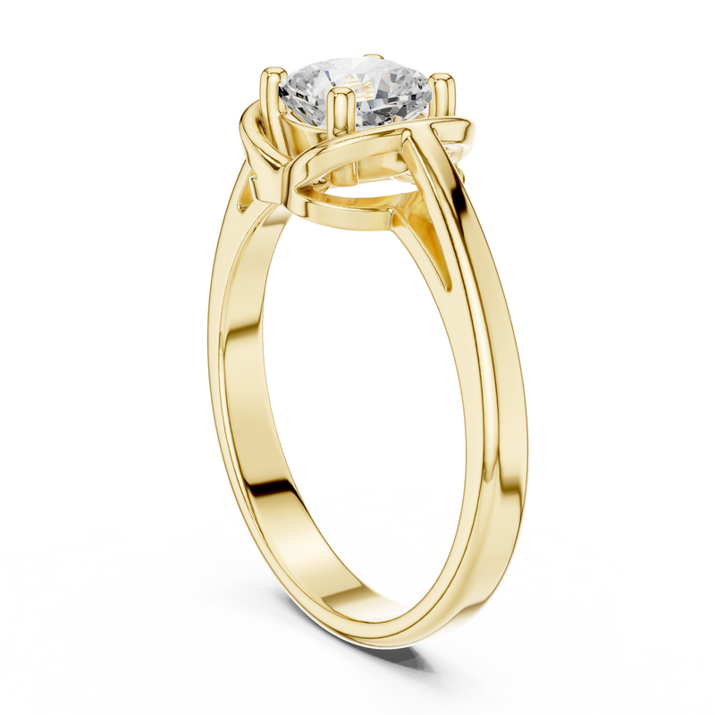 Ladies Ring DDLR-503@7 - Yellow Gold - Image