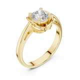 Ladies Ring DDLR-503@7 - Yellow Gold - Image