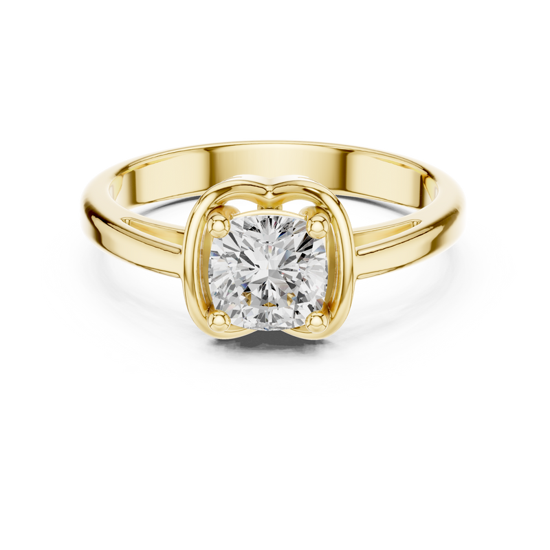 Ladies Ring DDLR-503@7 - Yellow Gold - Image