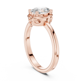 Ladies Ring DDLR-504@7 - Rose Gold - Image