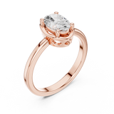Ladies Ring DDLR-504@7 - Rose Gold - Image