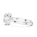 Ladies Ring DDLR-504@7 - White Gold - Image