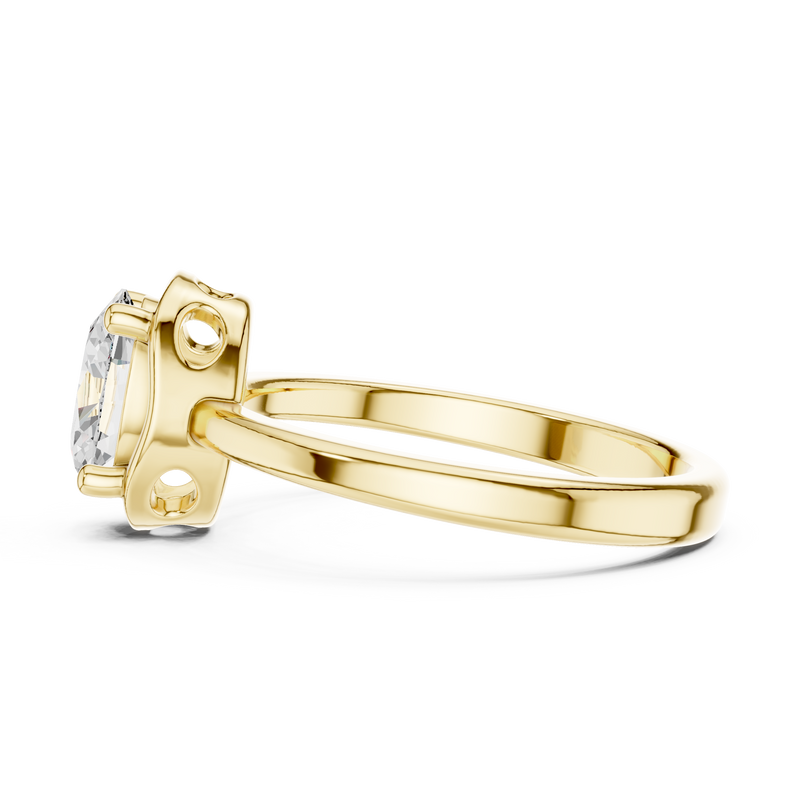 Ladies Ring DDLR-504@7 - Yellow Gold - Image