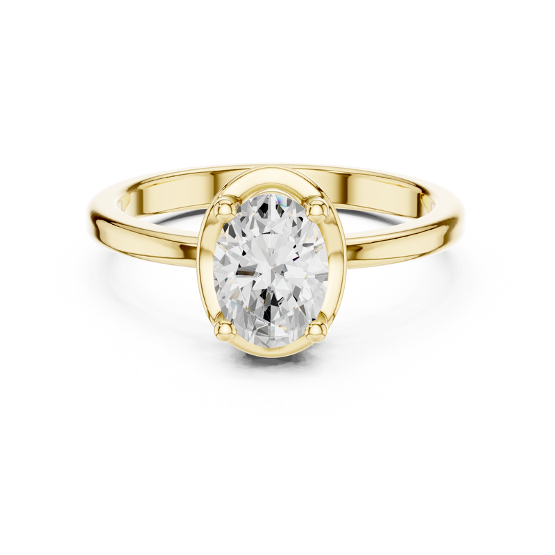 Ladies Ring DDLR-504@7 - Yellow Gold - Image