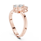 Ladies Ring DDLR-506@7 - Rose Gold - Image