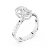 Ladies Ring DDLR-506@7 - White Gold - Image
