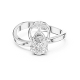 Ladies Ring DDLR-506@7 - White Gold - Image