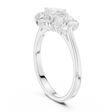 Ladies Ring DDLR-509@7 - White Gold - Image