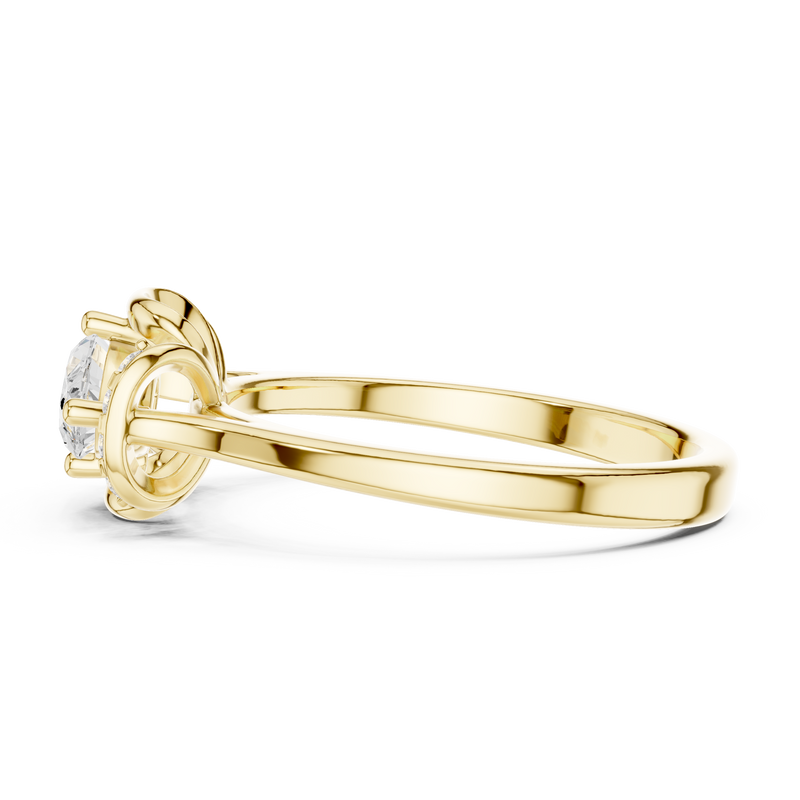 Ladies Ring DDLR-509@7 - Yellow Gold - Image