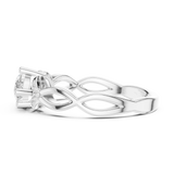 Ladies Ring DDLR-510@7 - White Gold - Image
