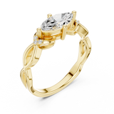 Ladies Ring DDLR-510@7 - Yellow Gold - Image