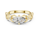 Ladies Ring DDLR-510@7 - Yellow Gold - Image