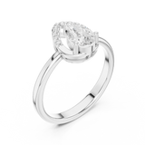 Ladies Ring DDLR-511@7 - White Gold - Image