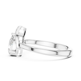 Ladies Ring DDLR-511@7 - White Gold - Image